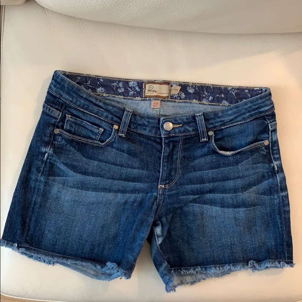 Paige Jean shorts Fit is Jimmy Jimmy short sz 27